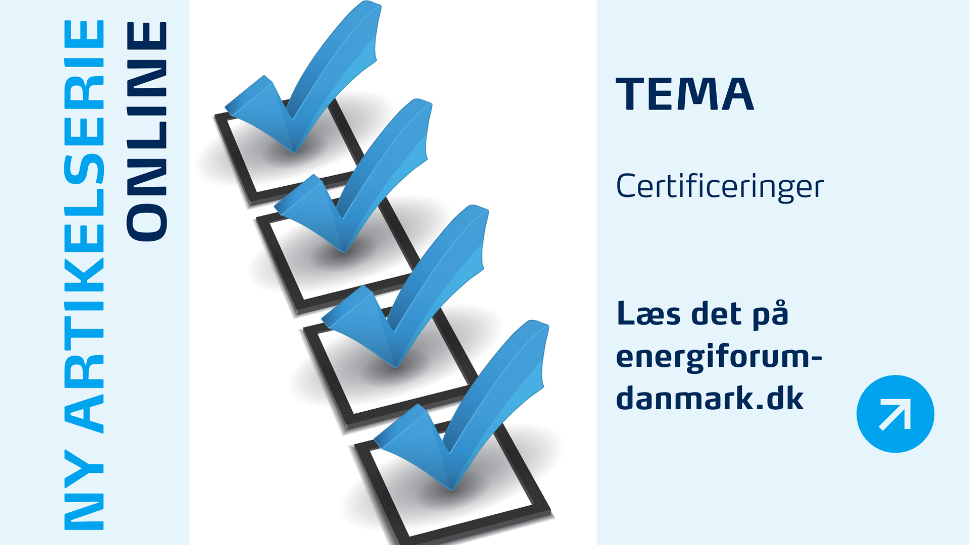 NY ARTIKELSERIE Certificeringer