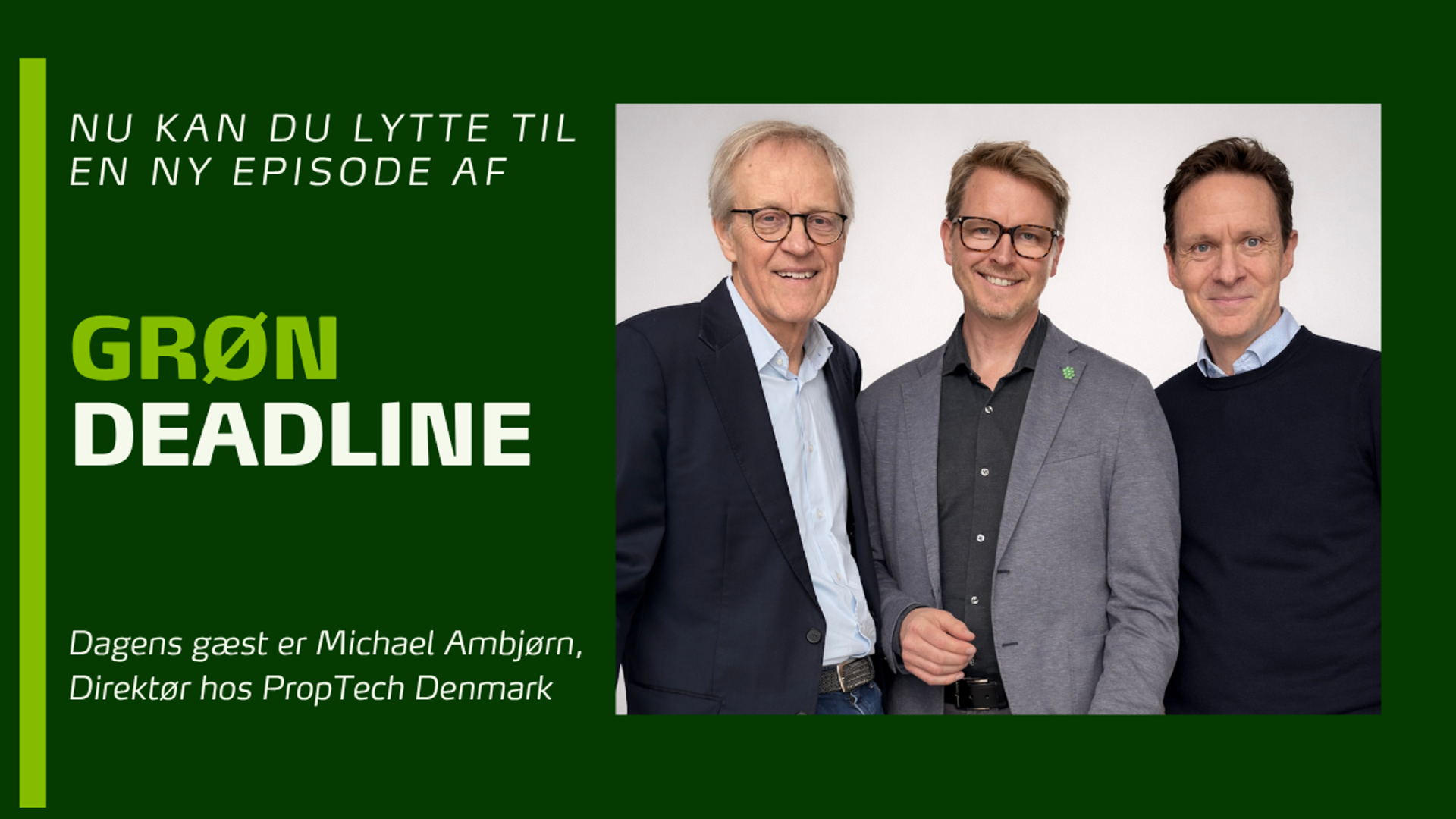 Michael Ambjørn GRØN DEADLINE Nyhed