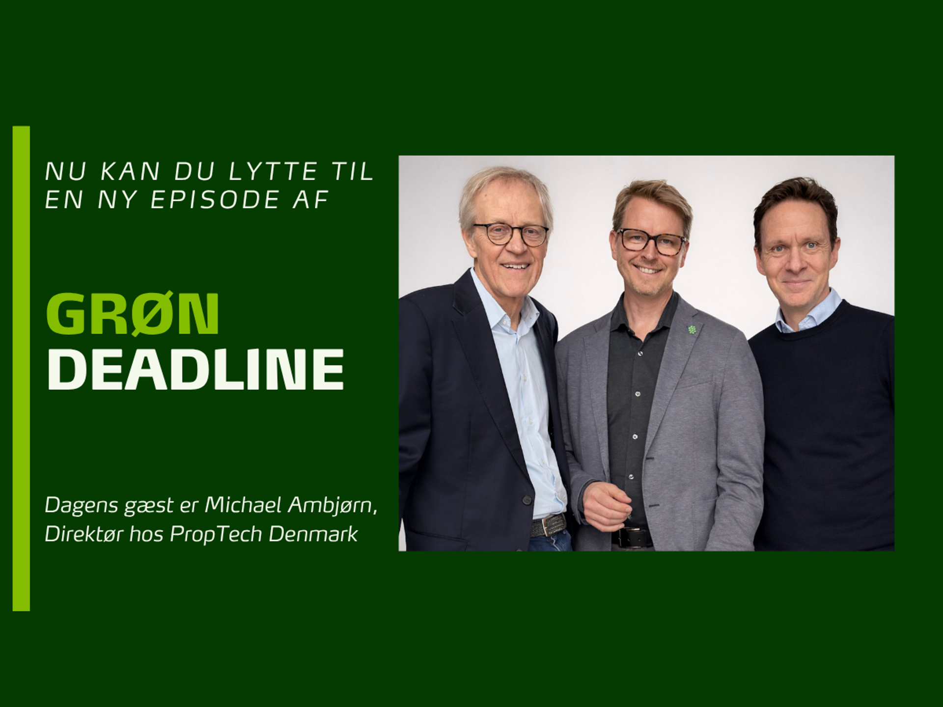 Michael Ambjørn GRØN DEADLINE Nyhed