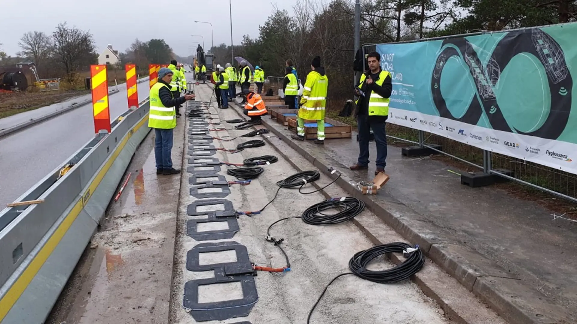 Smartroad Elektrisk Vejnet Sverige
