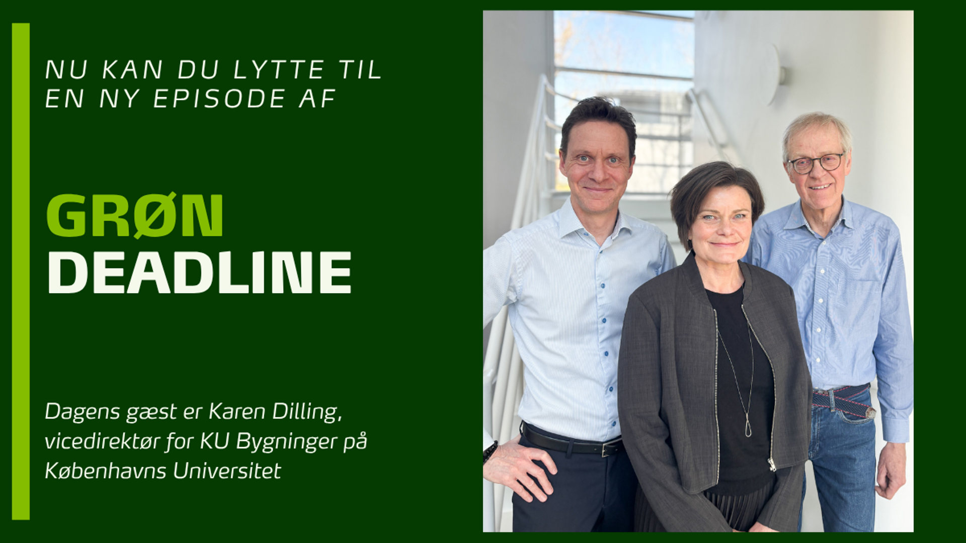 Karen Dilling GRØN DEADLINE Nyhed