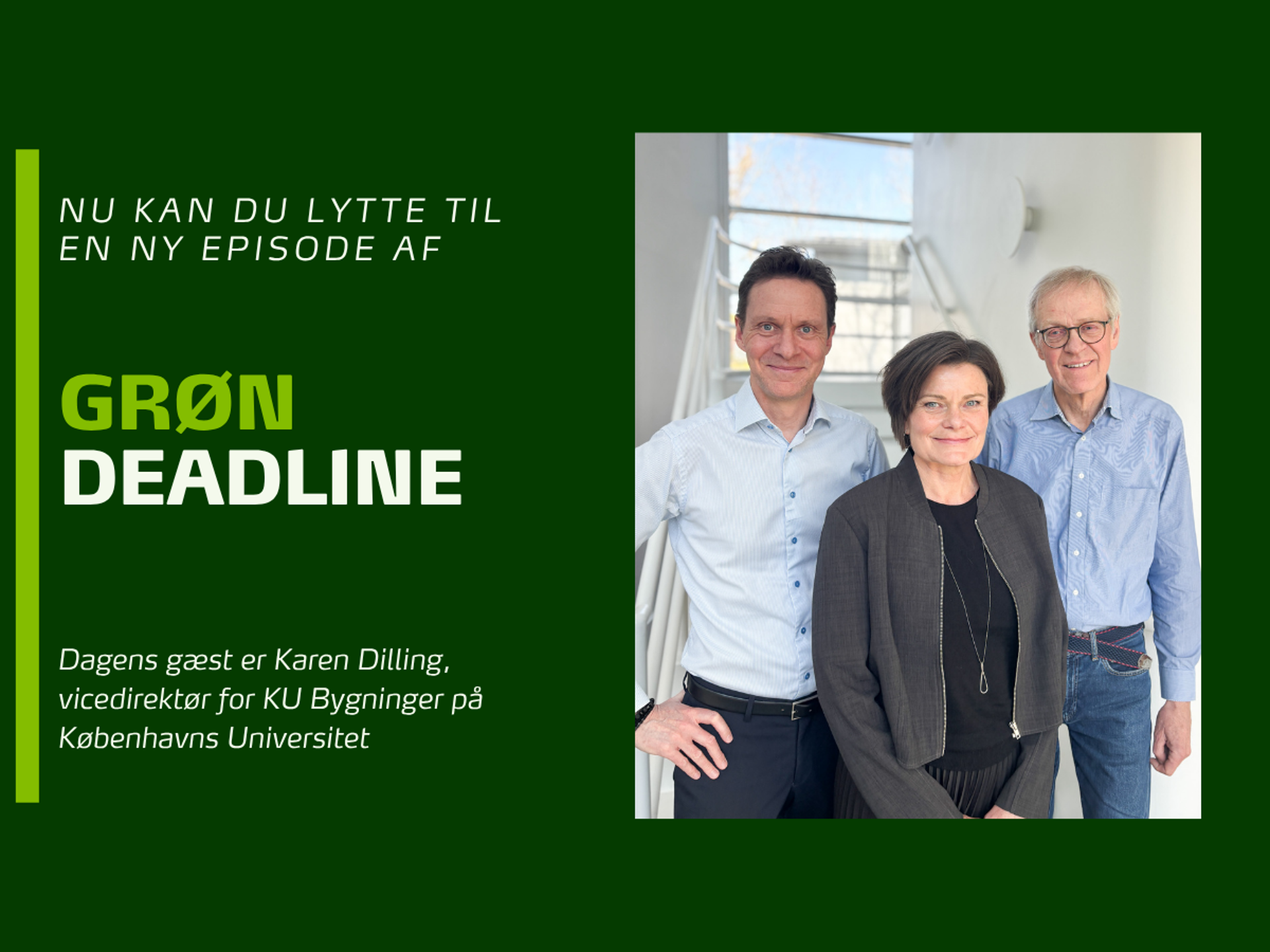 Karen Dilling GRØN DEADLINE Nyhed